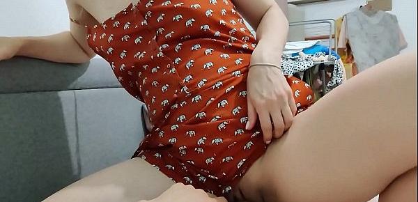  cock ride by my horny pregnant wife